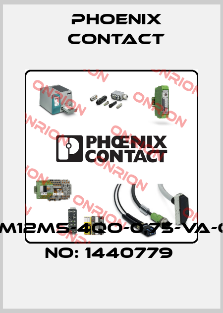 SACC-M12MS-4QO-0,75-VA-ORDER NO: 1440779  Phoenix Contact