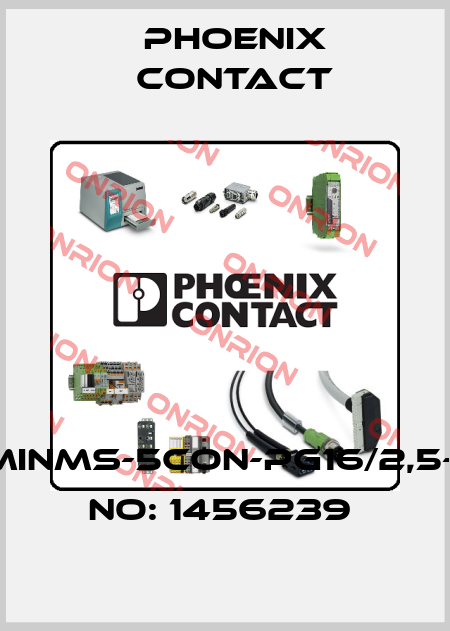 SACC-MINMS-5CON-PG16/2,5-ORDER NO: 1456239  Phoenix Contact