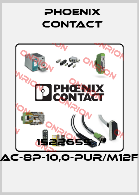1522655  / SAC-8P-10,0-PUR/M12FR Phoenix Contact