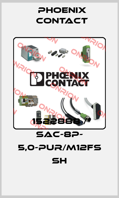 1522888 / SAC-8P- 5,0-PUR/M12FS SH Phoenix Contact