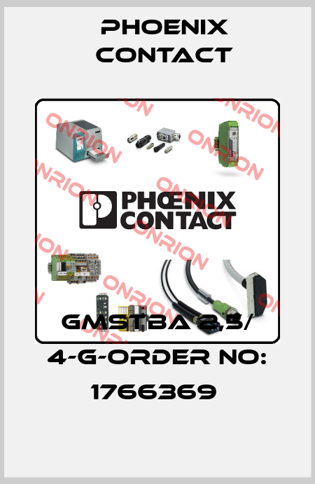GMSTBA 2,5/ 4-G-ORDER NO: 1766369  Phoenix Contact