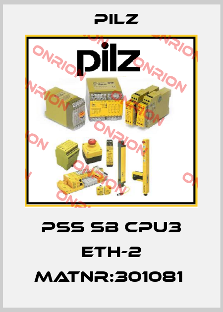 PSS SB CPU3 ETH-2 MatNr:301081  Pilz