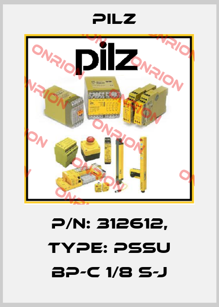 p/n: 312612, Type: PSSu BP-C 1/8 S-J Pilz