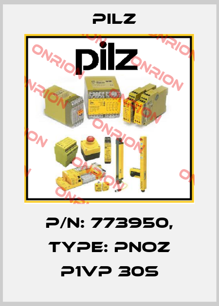 p/n: 773950, Type: PNOZ p1vp 30s Pilz