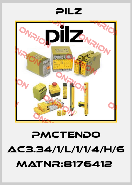 PMCtendo AC3.34/1/L/1/1/4/H/6 MatNr:8176412  Pilz