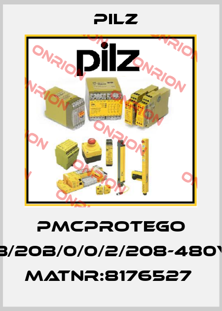 PMCprotego D.03/20B/0/0/2/208-480VAC MatNr:8176527  Pilz