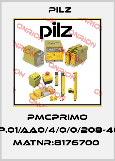 PMCprimo DriveP.01/AA0/4/0/0/208-480VAC MatNr:8176700  Pilz
