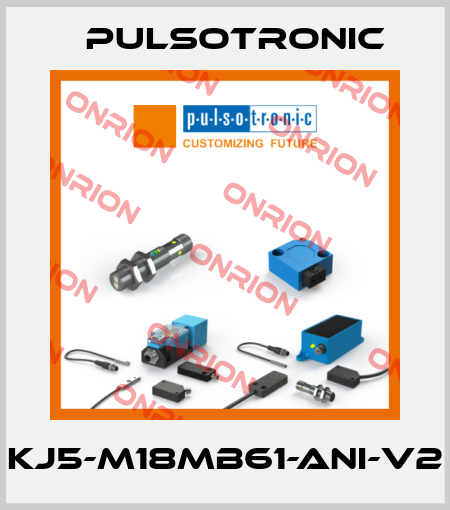 KJ5-M18MB61-ANI-V2 Pulsotronic