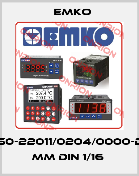 ESM-4450-22011/0204/0000-D:48x48 mm DIN 1/16  EMKO