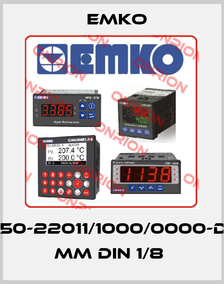 ESM-4950-22011/1000/0000-D:96x48 mm DIN 1/8  EMKO