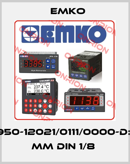 ESM-4950-12021/0111/0000-D:96x48 mm DIN 1/8  EMKO