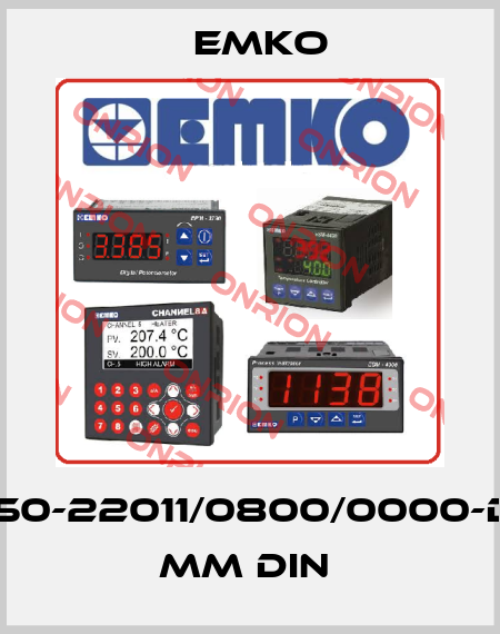 ESM-7750-22011/0800/0000-D:72x72 mm DIN  EMKO