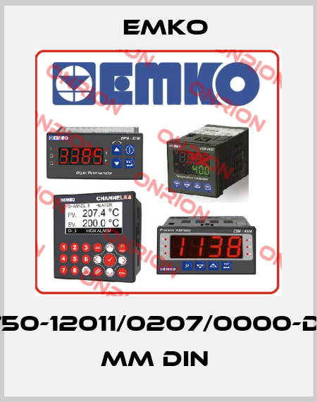 ESM-7750-12011/0207/0000-D:72x72 mm DIN  EMKO