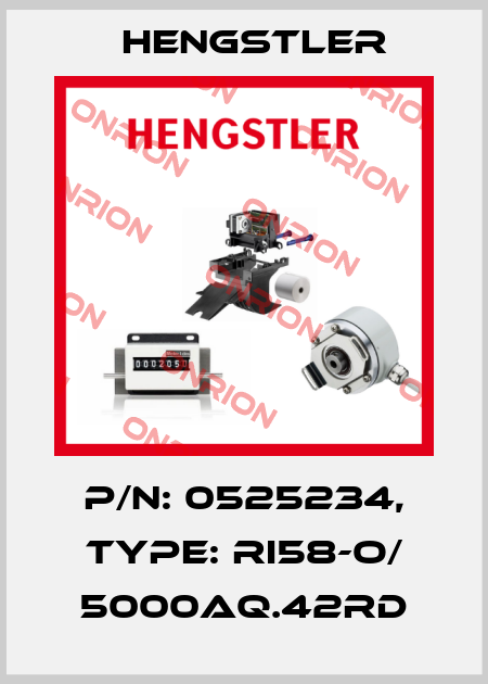 p/n: 0525234, Type: RI58-O/ 5000AQ.42RD Hengstler