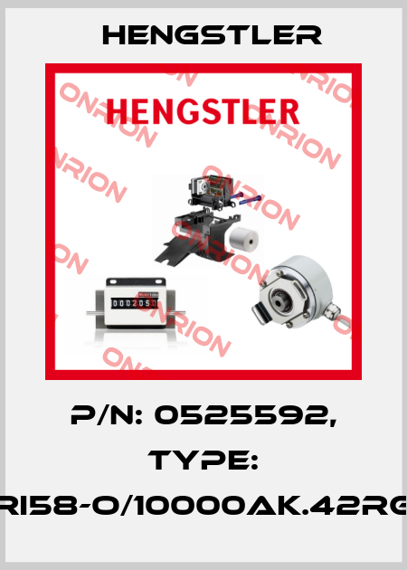 p/n: 0525592, Type: RI58-O/10000AK.42RG Hengstler