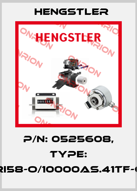 p/n: 0525608, Type: RI58-O/10000AS.41TF-C Hengstler