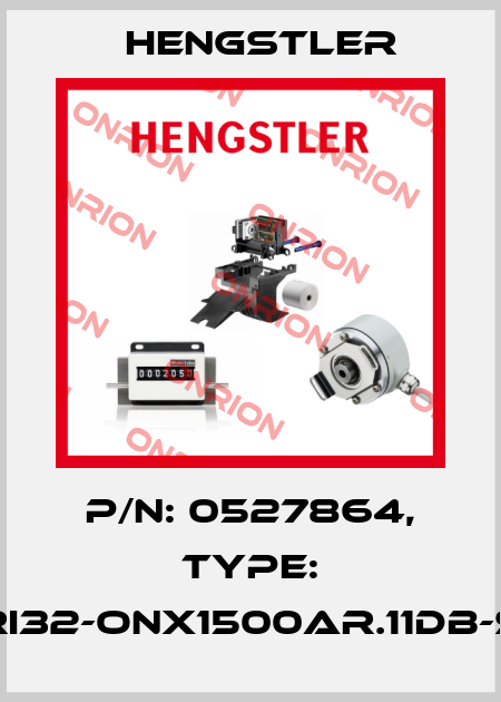 p/n: 0527864, Type: RI32-ONX1500AR.11DB-S Hengstler