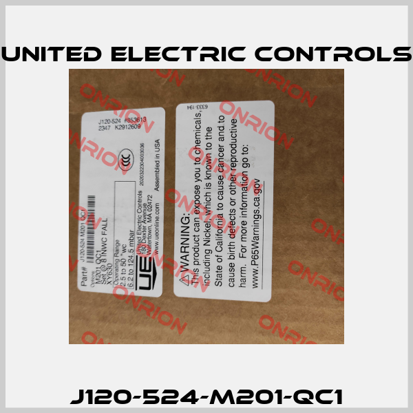 J120-524-M201-QC1 United Electric Controls