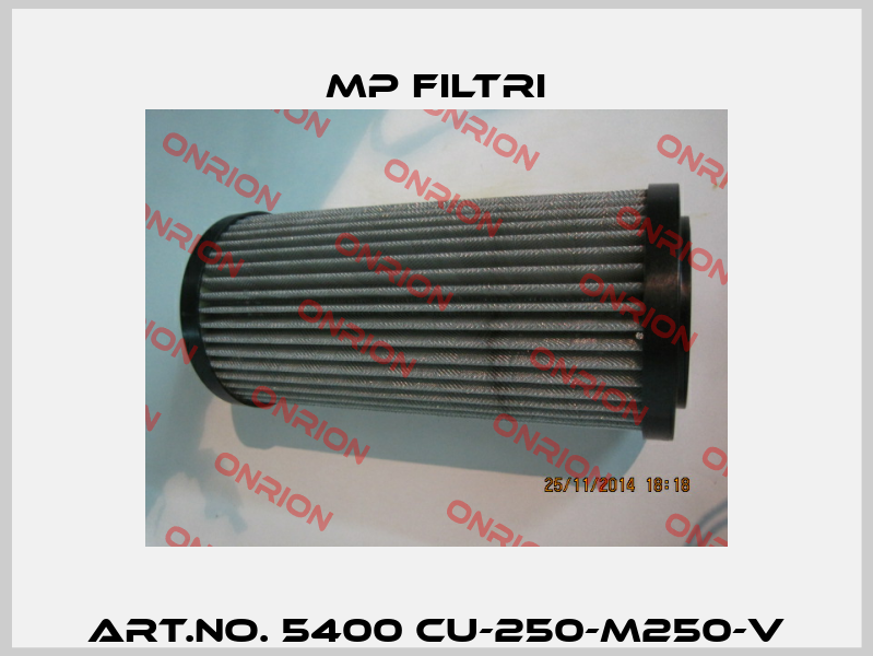 ART.NO. 5400 CU-250-M250-V MP Filtri