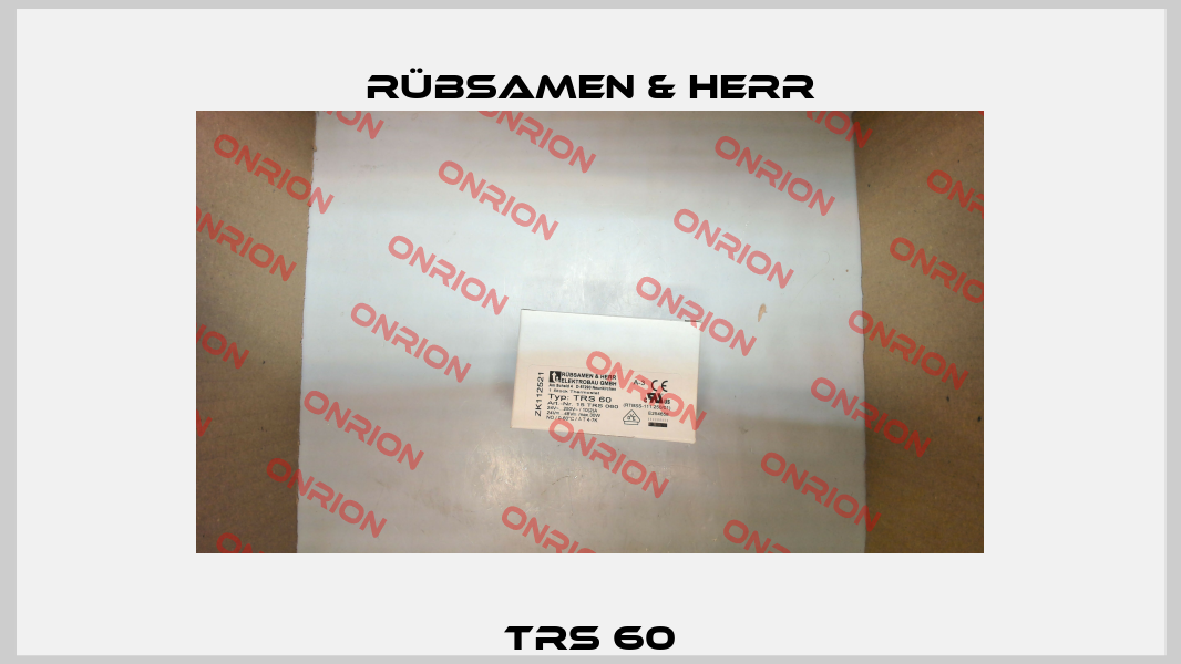 TRS 60 Rübsamen & Herr