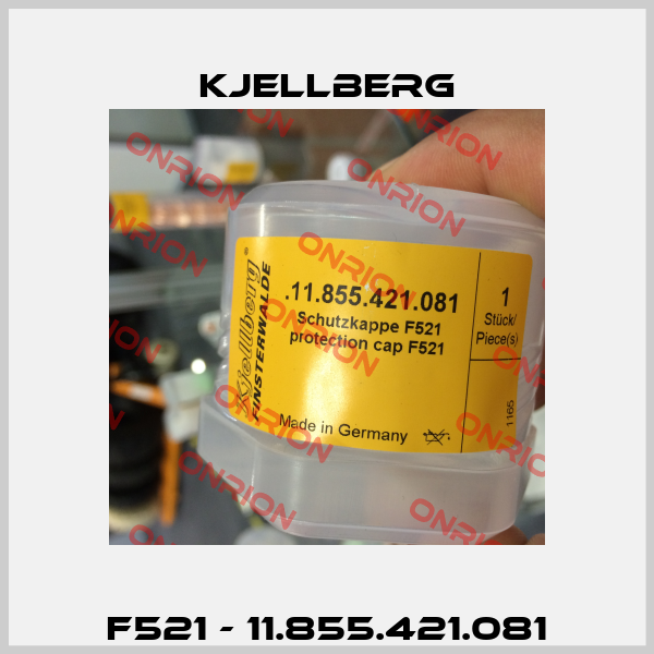 F521 - 11.855.421.081 Kjellberg