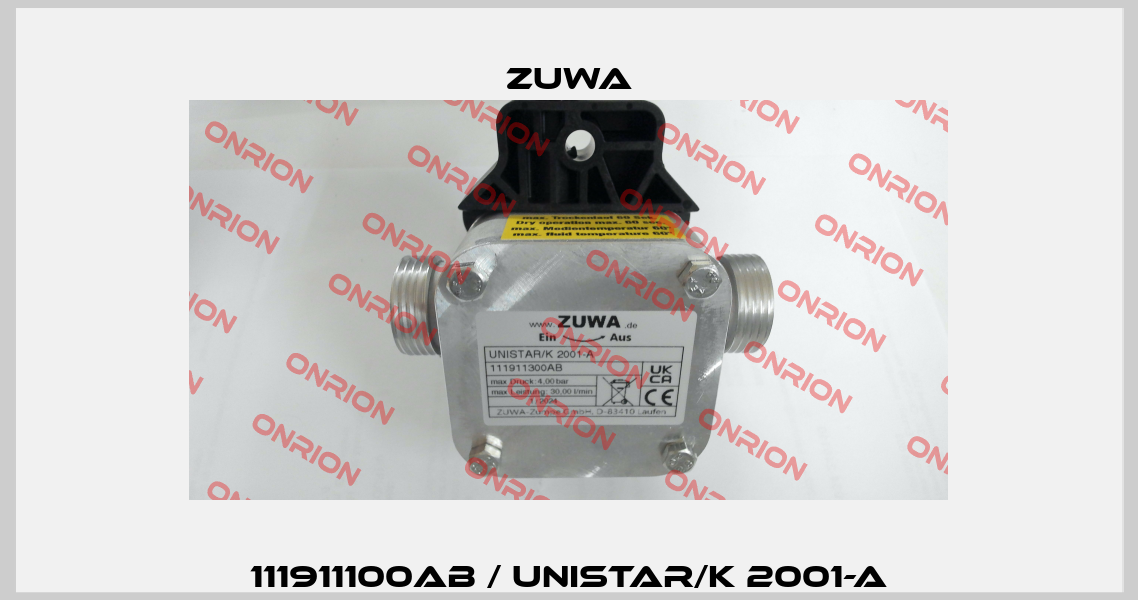 111911100AB / UNISTAR/K 2001-A Zuwa