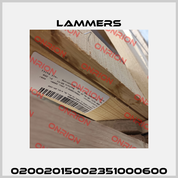 02002015002351000600 Lammers