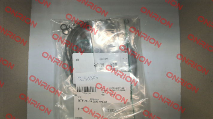 OE - P1/PD - 140 PUMP SEAL KIT - B-MOD Denison (Parker)