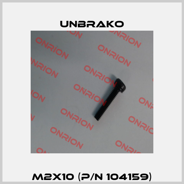 M2x10 (p/n 104159) Unbrako