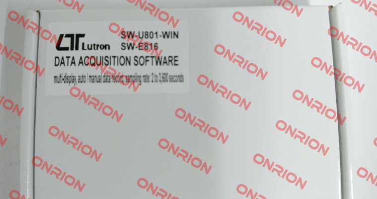 Data acquisition software LUTRON U801 WIN- E816 Lutron