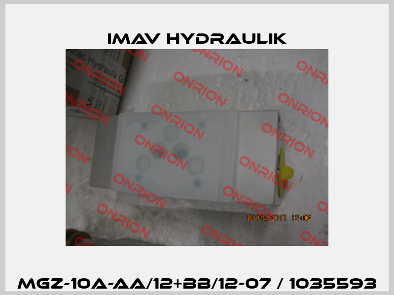 MGZ-10A-AA/12+BB/12-07 / 1035593 IMAV Hydraulik