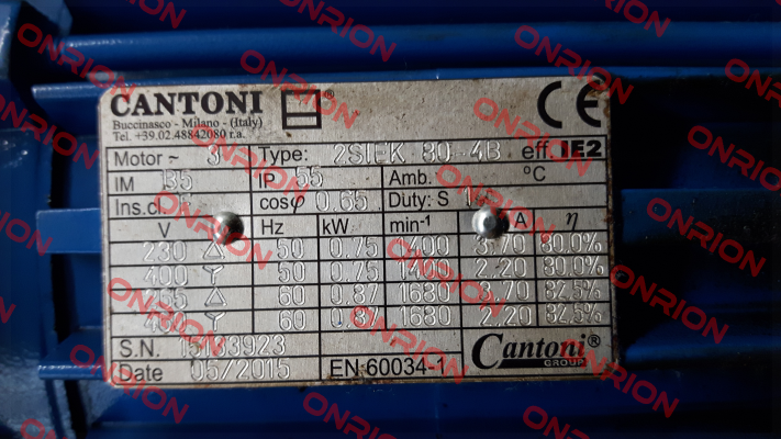 2SIEK 080B-4 0  Cantoni