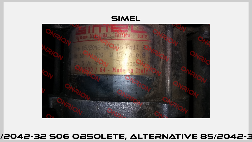 85/2042-32 S06 obsolete, alternative 85/2042-32   Simel
