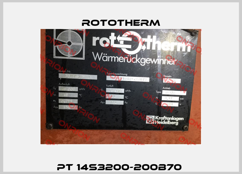 PT 14S3200-200B70  Rototherm