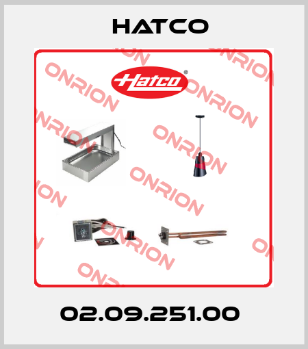 02.09.251.00  Hatco
