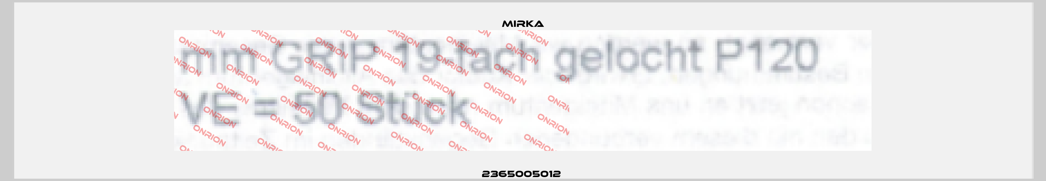 2365005012  Mirka