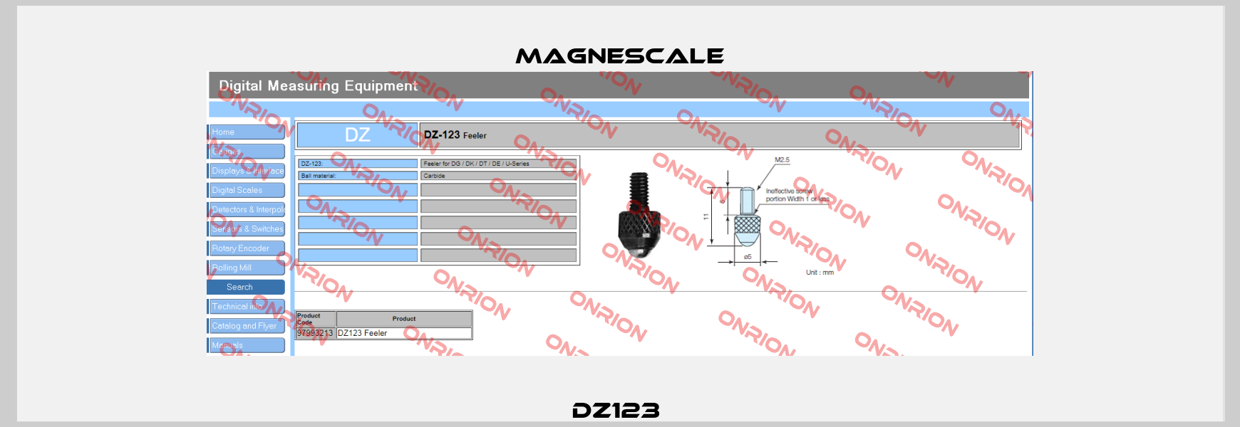 DZ123  Magnescale