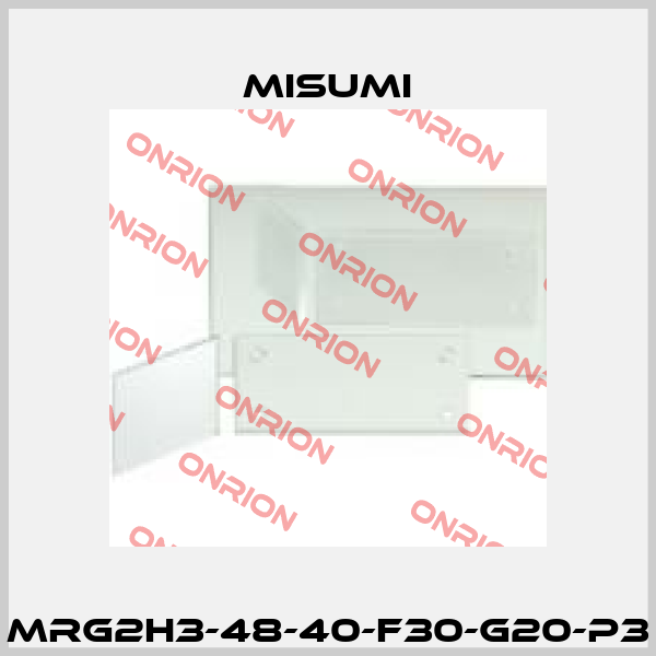 MRG2H3-48-40-F30-G20-P3 Misumi