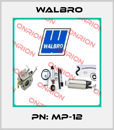 PN: MP-12 Walbro