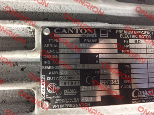 SIE256TC4  Cantoni