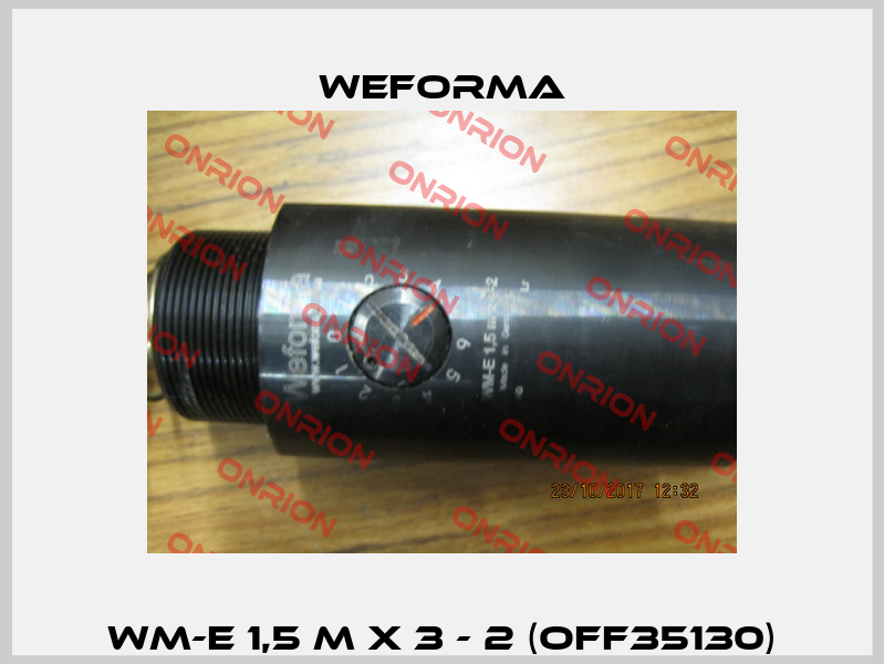 WM-E 1,5 m x 3 - 2 (OFF35130) Weforma
