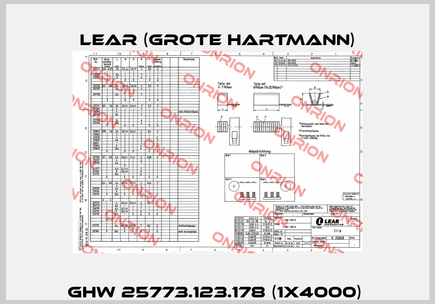 GHW 25773.123.178 (1x4000)  Lear (Grote Hartmann)
