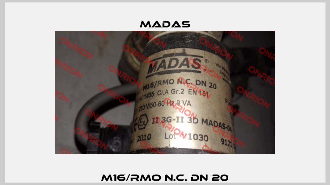 M16/RMO N.C. DN 20 Madas