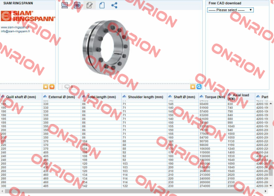 RLK 603-195  Ringspann