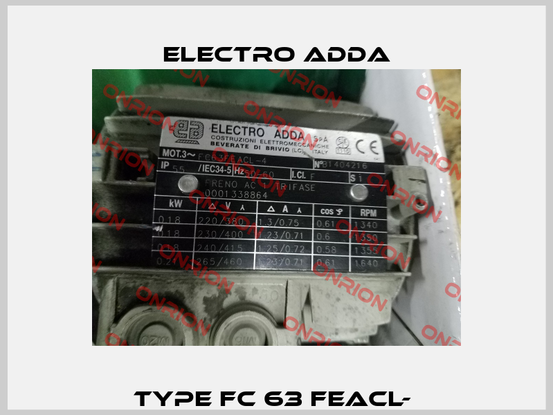 Type FC 63 FEACL-  Electro Adda