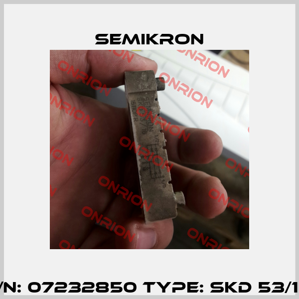 P/N: 07232850 Type: SKD 53/16  Semikron