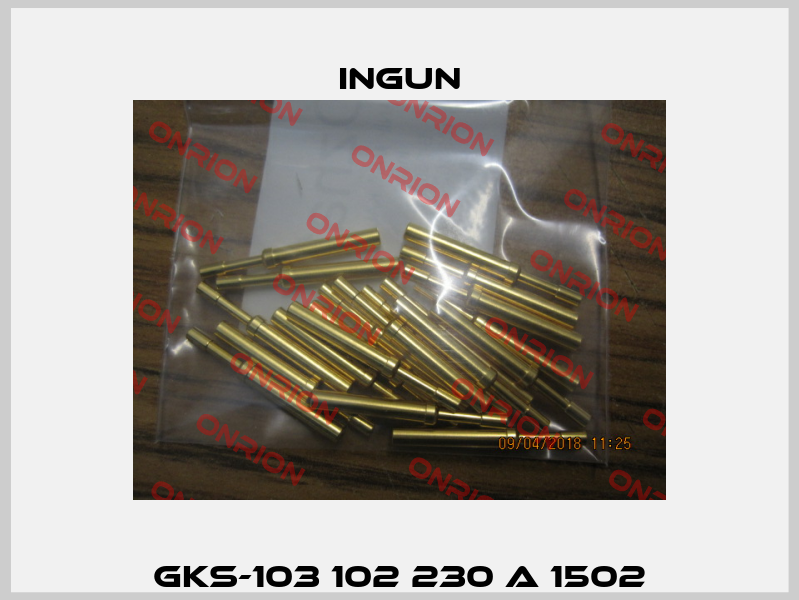 GKS-103 102 230 A 1502 Ingun