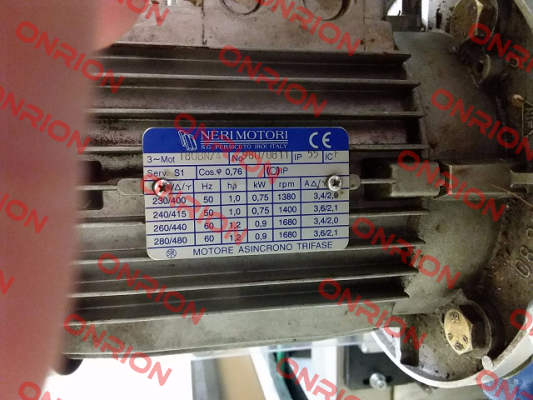 Cooling fan for T80BN/4  Neri Motori