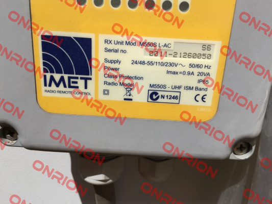 21260050 Type M550S WAVE S6 0011  IMET