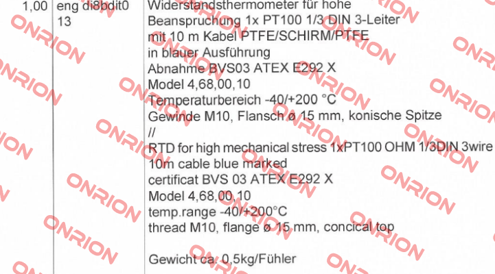 DI8BDIT013  Dittmer